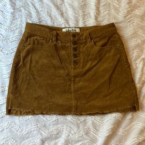 Brown skirt